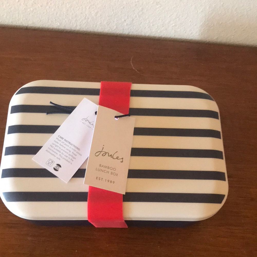 Joules bamboo lunch box
